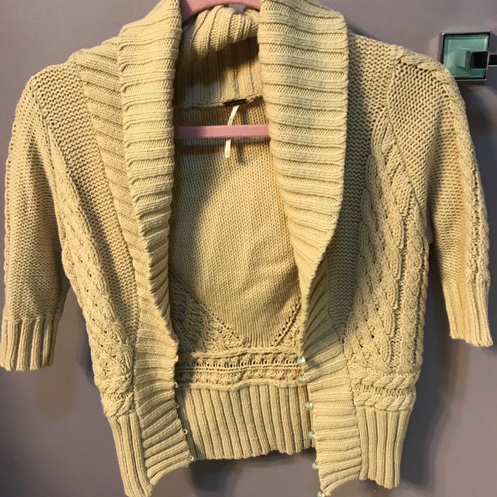 3 for $45 Free people size small cropped sweater